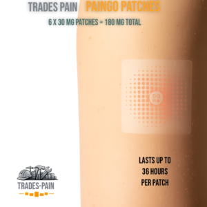 PAINGO Patches - 6 x 30mg (strong)